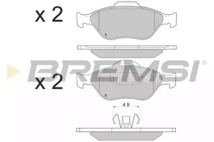 bremsi-bp2872