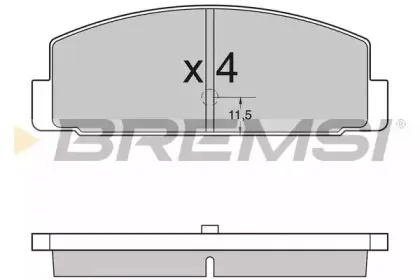BP2954 BREMSI