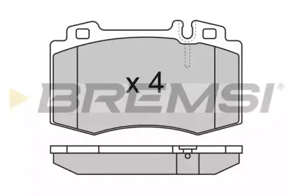 BP2986 BREMSI