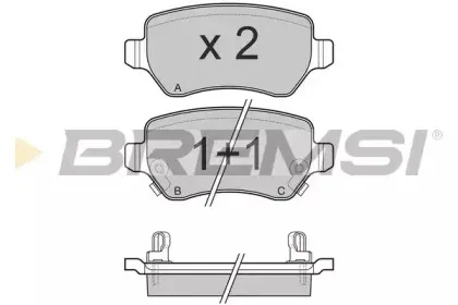 BP3027 BREMSI