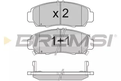 BP3083 BREMSI