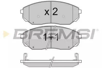 BP3116 BREMSI