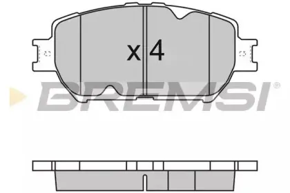 BP3126 BREMSI