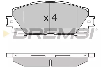 BP3249 BREMSI