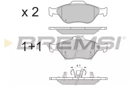 BP3255 BREMSI