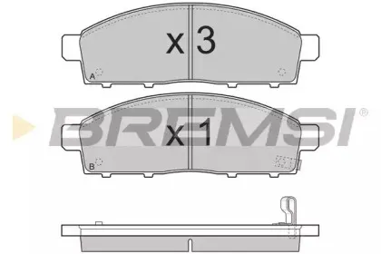 BP3296 BREMSI
