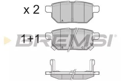 BP3322 BREMSI