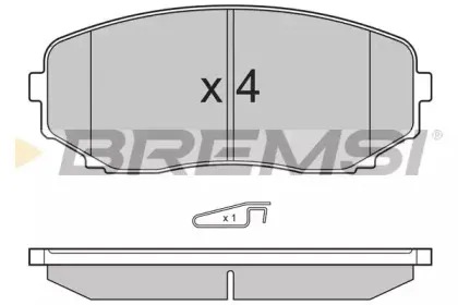 BP3332 BREMSI