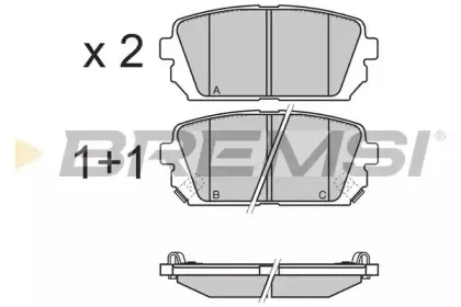 BP3359 BREMSI