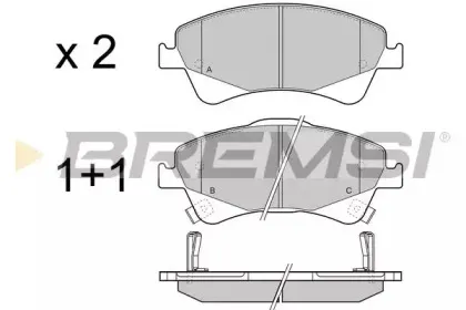 BP3422 BREMSI