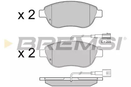 BP3426 BREMSI