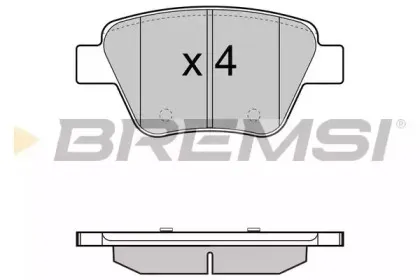 BP3429 BREMSI