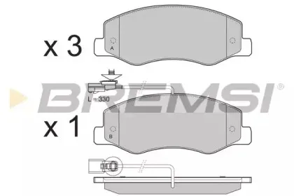 BP3440 BREMSI