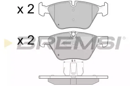 BP3488 BREMSI