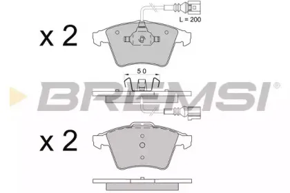 BP3508 BREMSI
