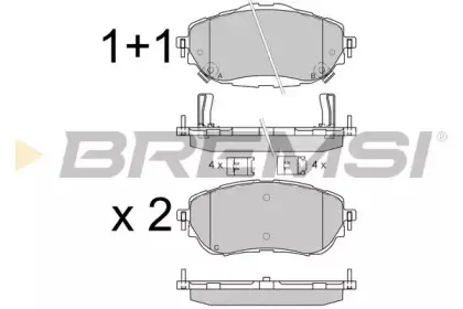BP3537 BREMSI