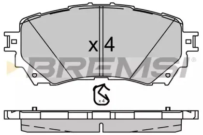 BP3554 BREMSI