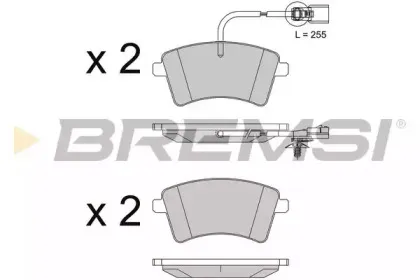 BP3562 BREMSI