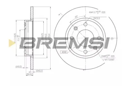bremsi-dba059s