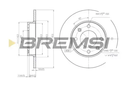 bremsi-dbb178s