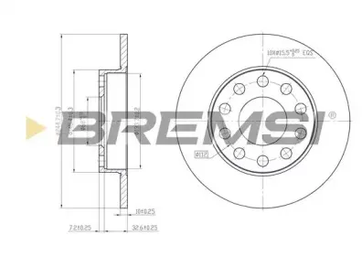 bremsi-dbb709s