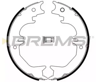 GF0982 BREMSI Комплект тормозных колодок, стояночная тормозная система