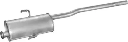 04.125 POLMO Средний глушитель выхлопных газов