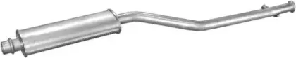 04.298 POLMO Средний глушитель выхлопных газов