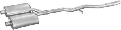 08.60 POLMO Средний глушитель выхлопных газов