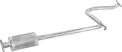 15.102 POLMO Средний глушитель выхлопных газов