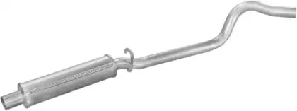 1709 POLMO Средний глушитель выхлопных газов