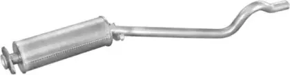 17.193 POLMO Средний глушитель выхлопных газов