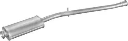 19.84 POLMO Средний глушитель выхлопных газов