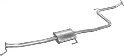 26.100 POLMO Средний глушитель выхлопных газов