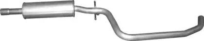 30.164 POLMO Средний глушитель выхлопных газов