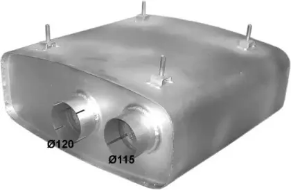 68.48 POLMO Глушитель выхлопных газов конечный