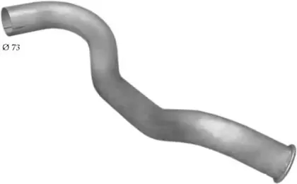 69.34 POLMO Труба выхлопного газа