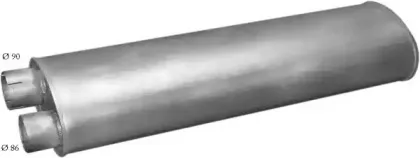 69.48 POLMO Глушитель выхлопных газов конечный