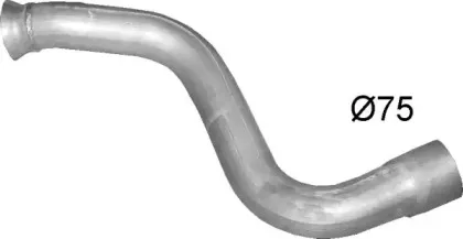 69.631 POLMO Труба выхлопного газа