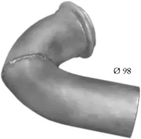 75.05 POLMO Труба выхлопного газа