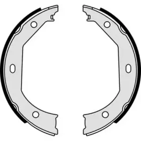 362402J JURID Комплект тормозных колодок, стояночная тормозная система