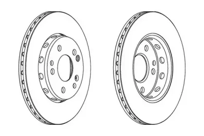 561876J JURID Тормозной диск