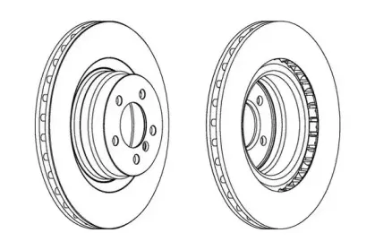 563022JC-1 JURID Тормозной диск