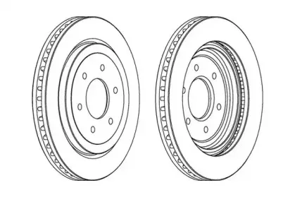 563024JC-1 JURID Тормозной диск