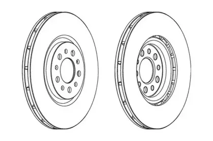 563067JC-1 JURID Тормозной диск