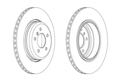 563069JC JURID Тормозной диск