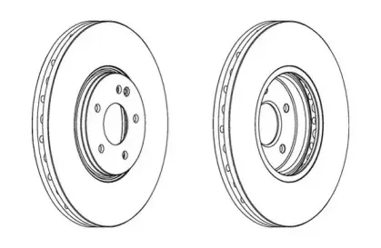 563103JC-1 JURID Тормозной диск