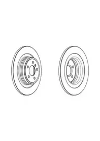 562955JC JURID Тормозной диск