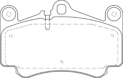 573645J JURID Комплект тормозных колодок, дисковый тормоз