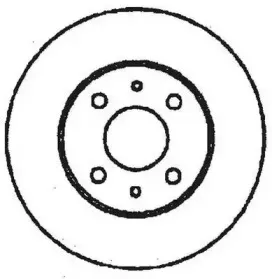 561340JC JURID Тормозной диск